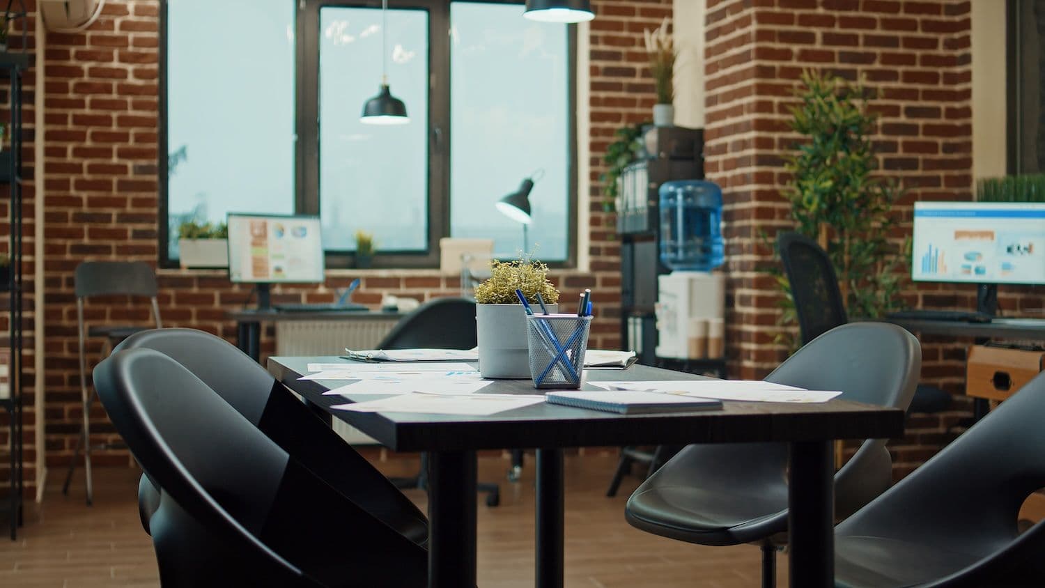 empty meeting room